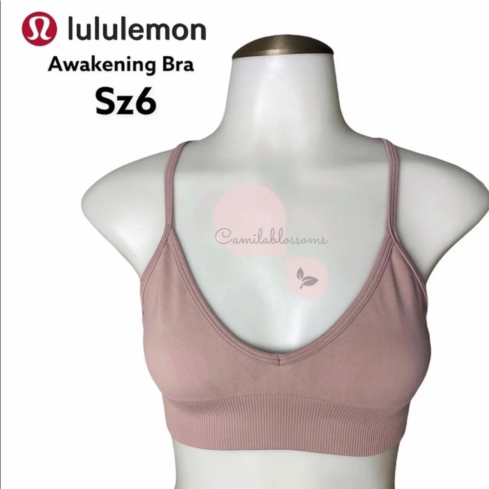 Lululemon Awakening Taryn Toomey sports bra Sz6